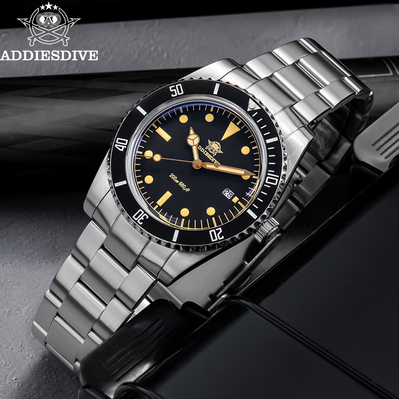 ADDIESDIVE 39mm メンズ腕時計 カレンダー表示 - Watch Accessories のレビューと価格
