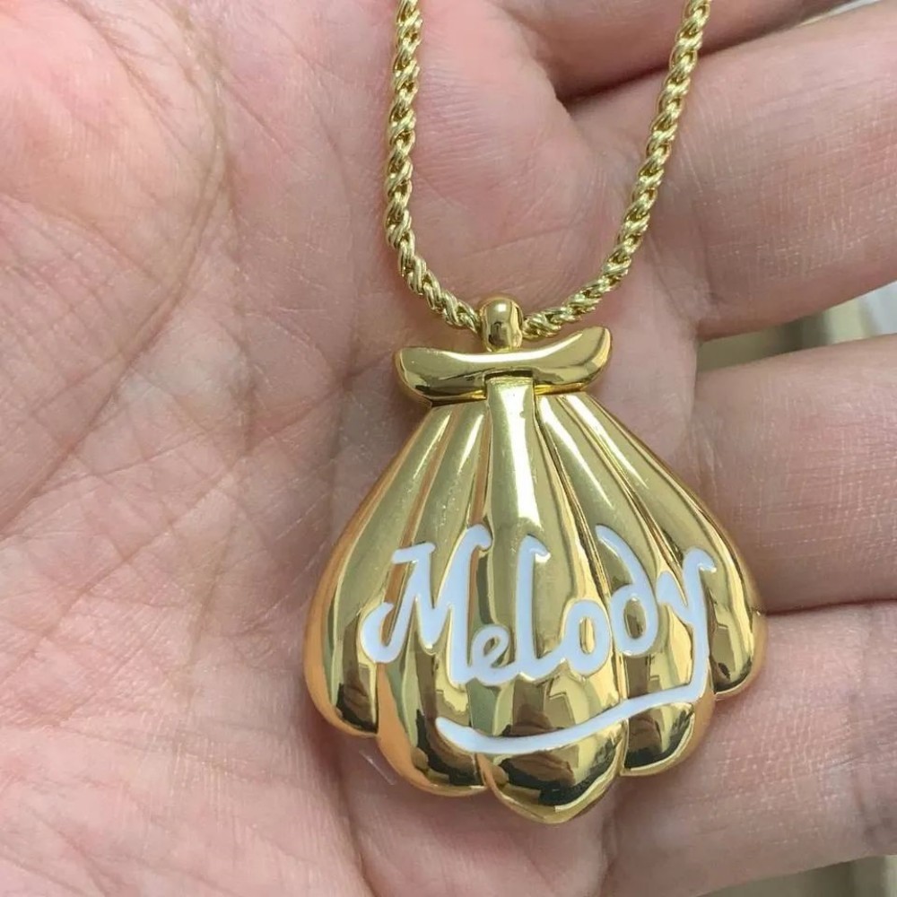 女性のための絶妙なロマンチックなネックレスデザイン,人魚の貝 - Heart Locket Necklace Photo のレビューと価格