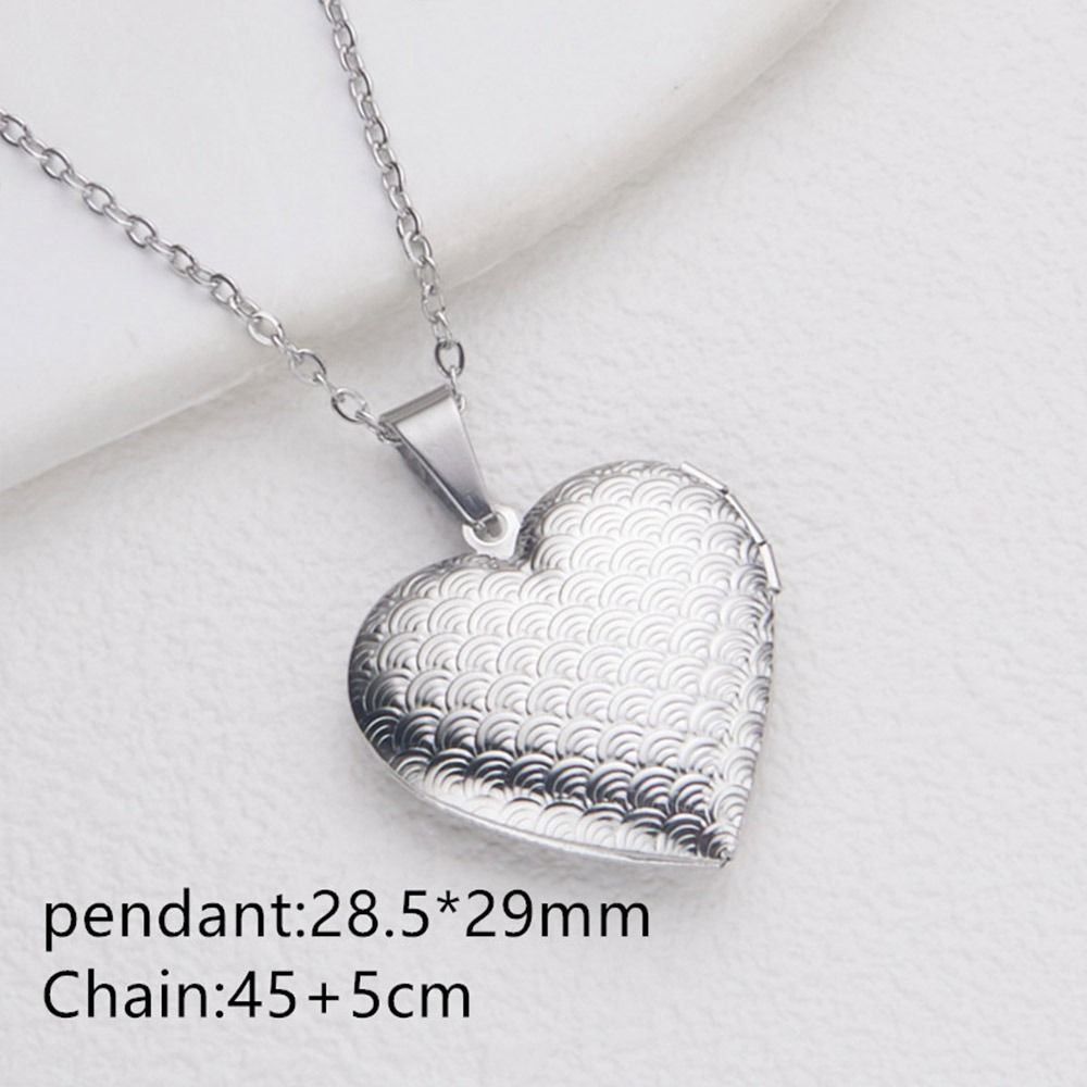 写真と写真が付いているdiyネックレスは、花がハートの形をし - Heart Locket Necklace Photo のレビューと価格